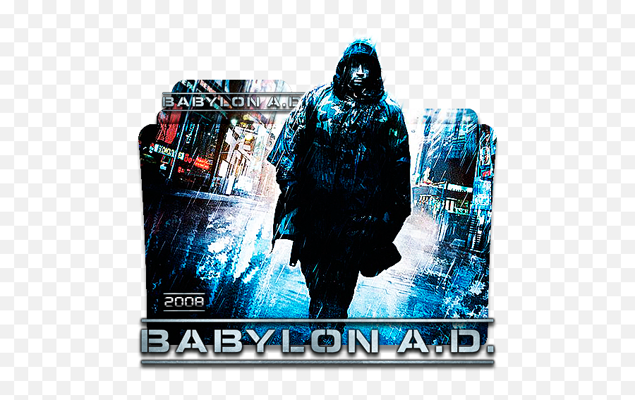 Babylon A D 2008 Movie Folder Icon - Designbust Babylon Ad 2008 Movie Folder Icons Png,Ad Icon Png