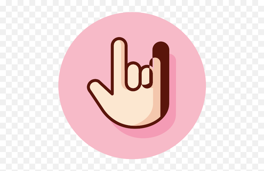 Pink Middle Finger Vector Svg Icon - Png Repo Free Png Icons Sign Language,Pink Photo Icon