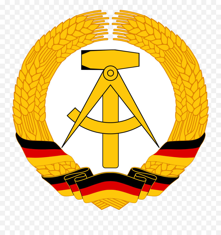 Filestate Arms Of German Democratic Republic 1953 - 1955 Ddr Logo Png,German Icon