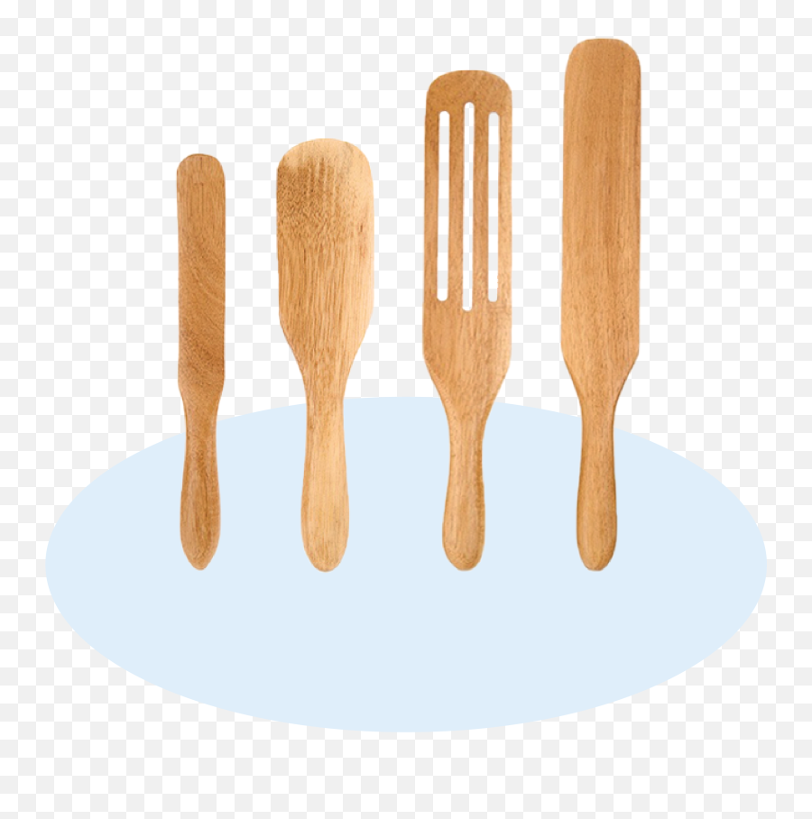 Amish Spurtle Collection Set Of 4 - Spatula Png,Wooden Spoon Icon