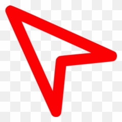 Red Cursor 3 Icon - Free red icons Cursor Png