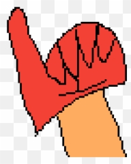 Download Foam Finger - 8 Bit Mad Face Png,Foam Finger Png