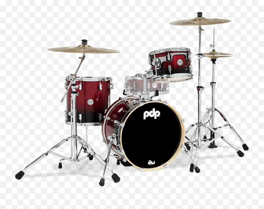 Pdcm2217rb - Concept Maple Red To Black Fade Lacquer 7 Pdp Drum Red To Black Png,Pearl Icon Curved Drum Rack