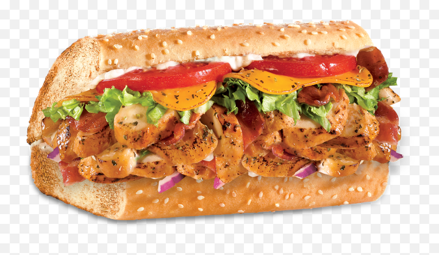 Chicken Sandwich Quiznos Meat - Sub Sandwich Chicken Mushroom Png,Sub Sandwich Png