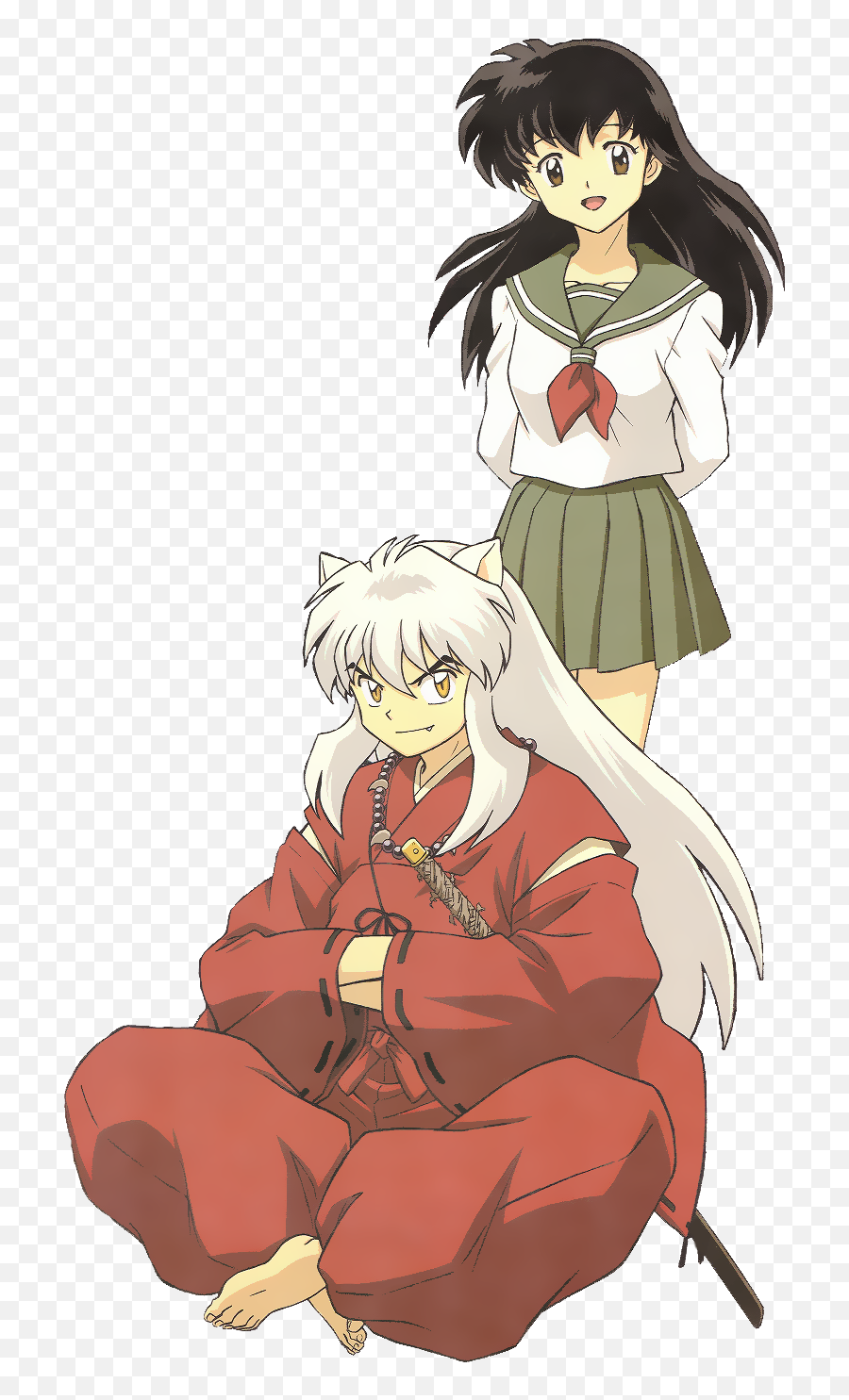 Pin By Liquid Feline - Transparent Inuyasha And Kagome Png,Inuyasha Png