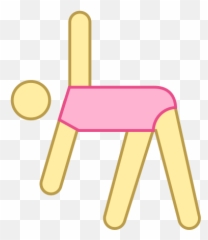 Gymnastics Icon - Free Download PNG and Vector Clip Art