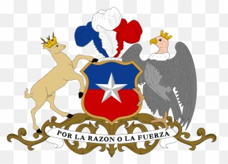 The Official Emblem Of Chile - Bandera Y Escudo De Chile Png,Chile Png
