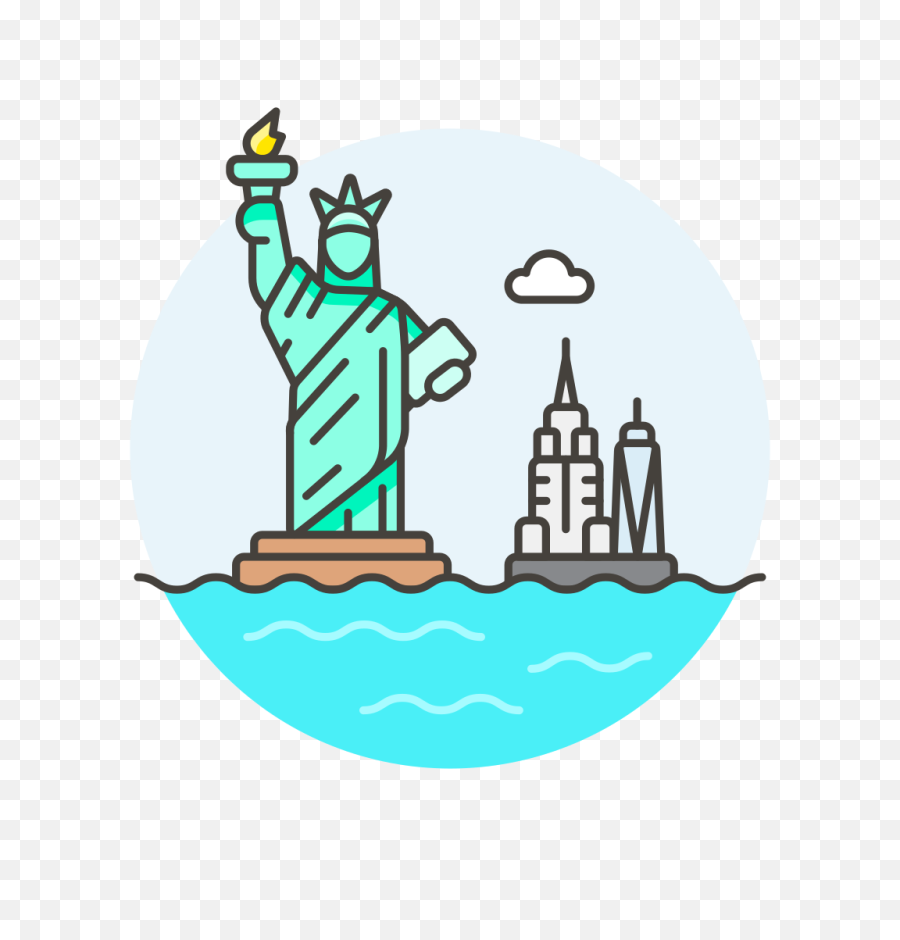 Statue Of Liberty Icon Streamline Ux Free Iconset - Cartoon Statue Of Liberty Icon Png,Statue Of Liberty Png