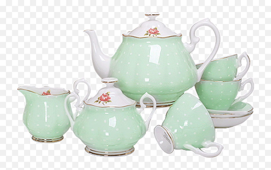 Vidsel Continental Bone China Coffee - Tea Bone China Set Png,Tea Set Png