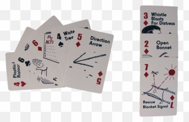Play Your Cards Right To Survive Playing - Quartz Clock png