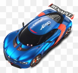 Renault Alpine Top View Car Png Image - A110 50