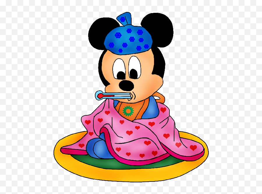 Disney Baby Minnie Mouse Cartoon Png Clip Art Images - Gute Besserung Micky Maus,Disney Clipart Transparent Background