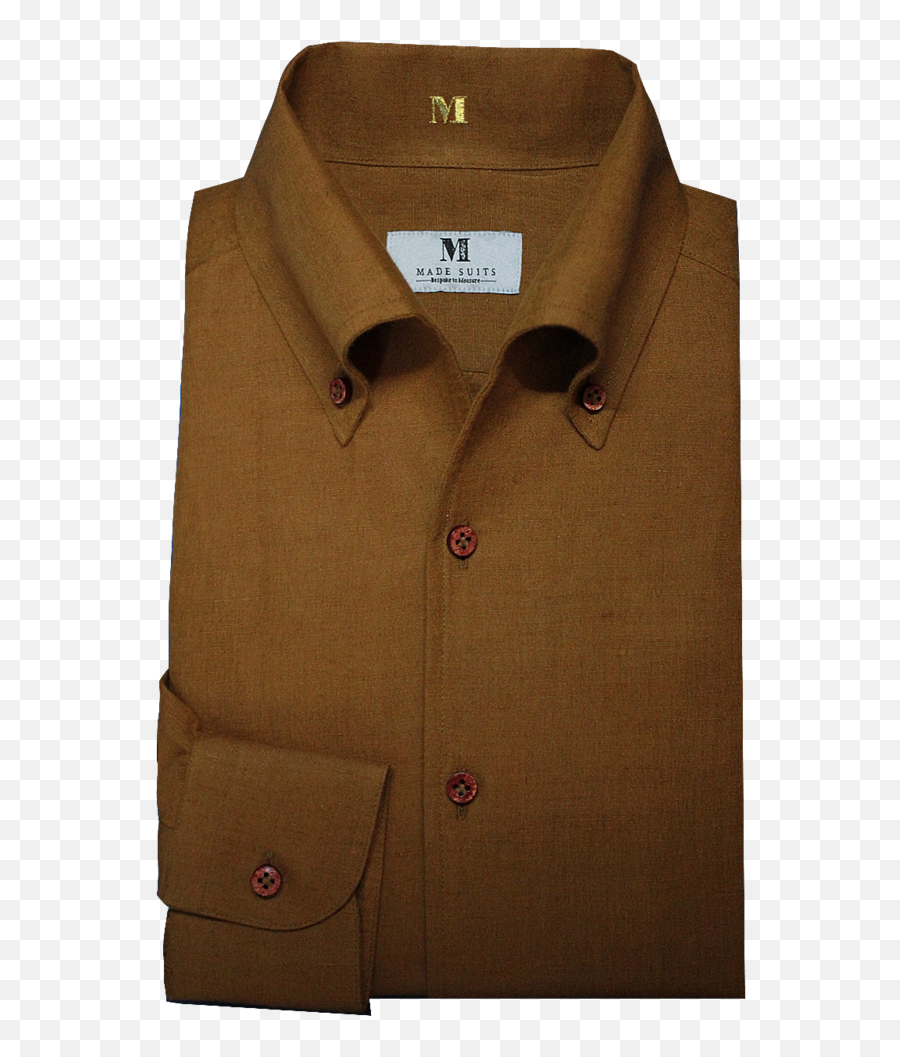 Made Suits Singapore Tailor U2014 Tobacco Italian Linen With One Piece Collar Png Logo