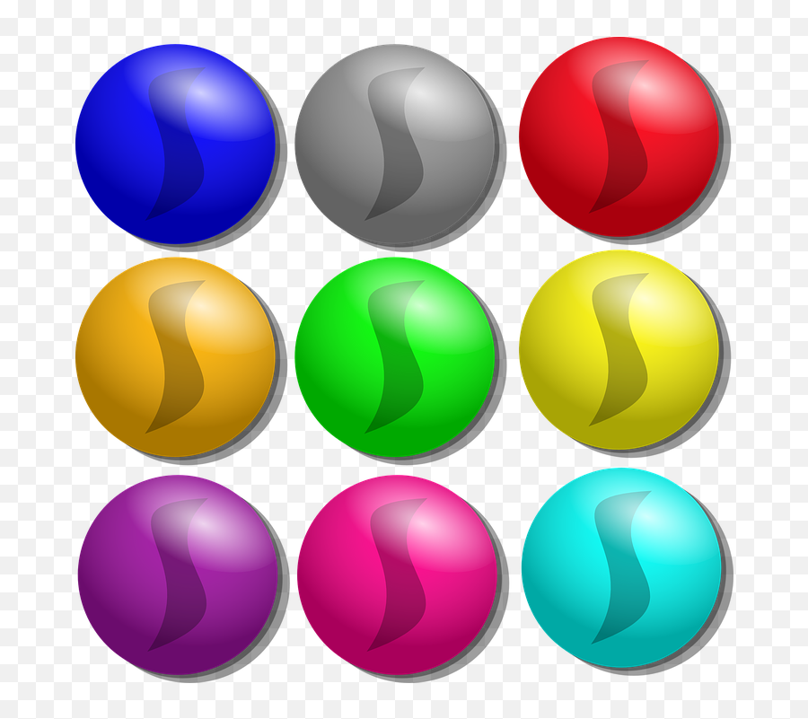 Marbles Colorful Round - Marble Cartoon Png,Glass Shine Png