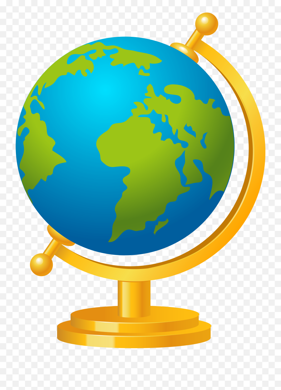 Earth Clipart High Resolution - Transparent Background Globe Clipart Png,Earth Clipart Transparent Background