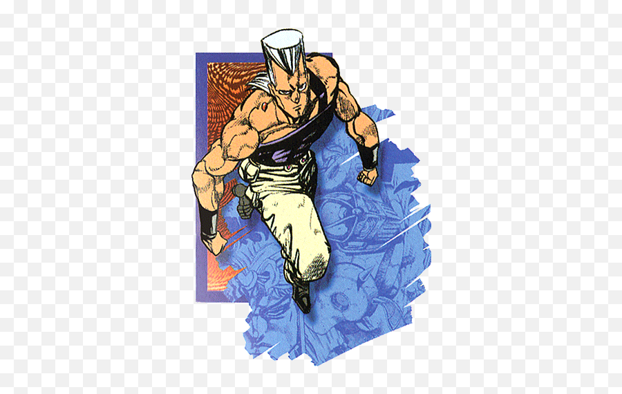 Jojou0027s Venture Characters Kakyoin U0026 Polnareff - Polnareff Early Part 3 Png,Polnareff Png