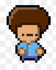 Bob Ross - Bob Ross Pixel Art Png,Bob Ross Png