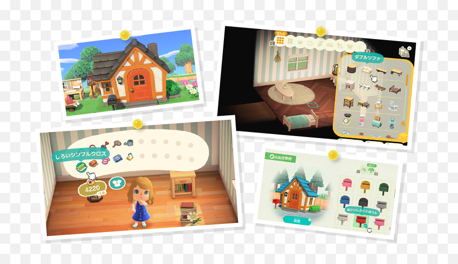 More New Animal Crossing Horizons Screenshots From The - New Horizons Roof Colors Png,Animal Crossing Png