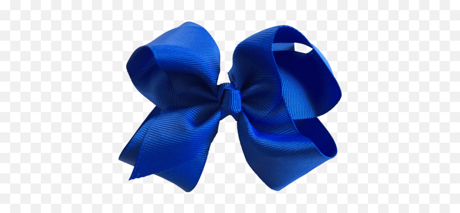 Royal Blue Bow Transparent Background - Satin Png,Bow Transparent Background