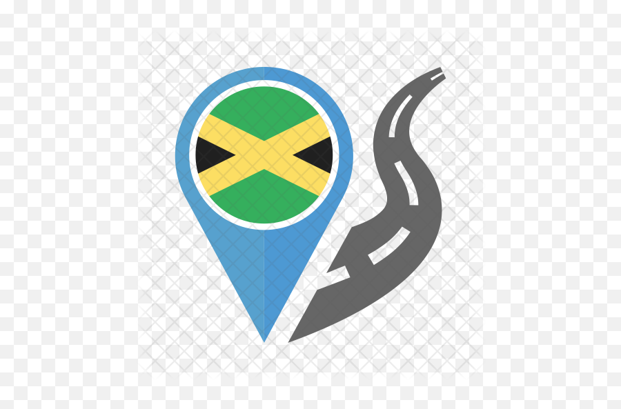 Jamaica Flag Icon - Location Flag Costa Rica Png,Jamaica Png