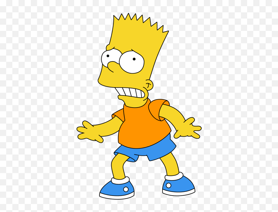 The Simpsons Free Png Image - Bart Simpson Transparent,The Simpsons Png