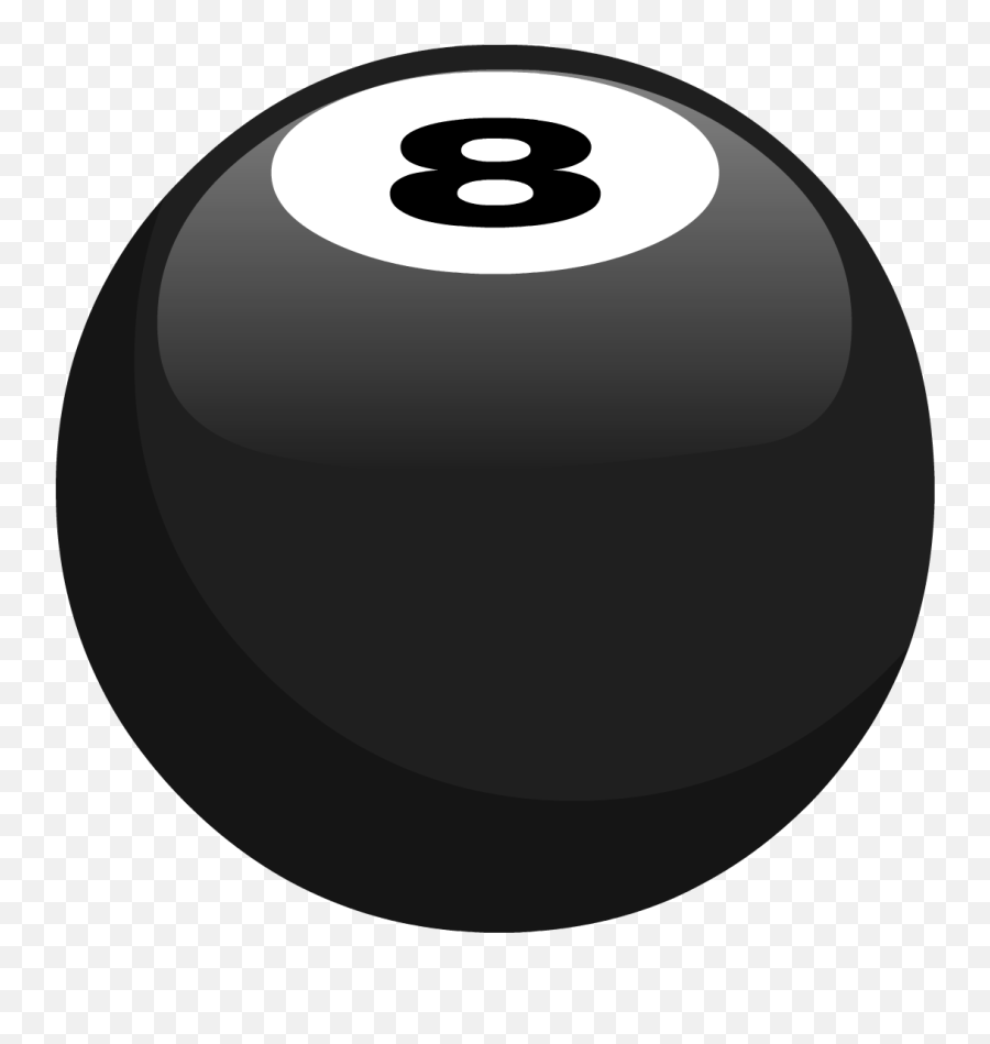 Bfb 8 Ball Body Png Image With No - Bfb 8 Ball Body Asset,8 Ball Png