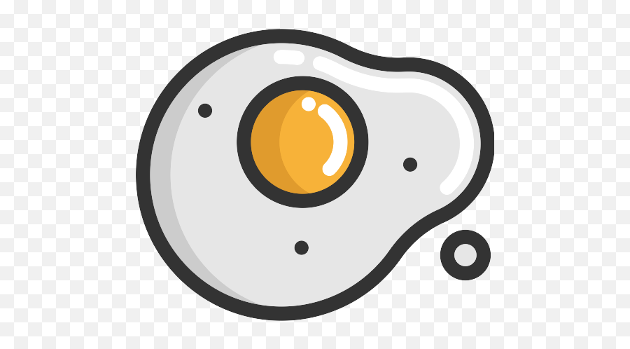 Fried Egg Png Icon - Fried Egg Vector Png,Fried Egg Png