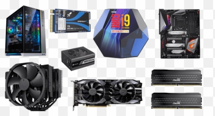 Enthusiast I9 - Gaming Pc Build Png