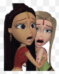 Bratz - Bratz Cloe And Yasmin Cartoon Full Size Png Bratz Cloe And Yasmin,Bratz Png