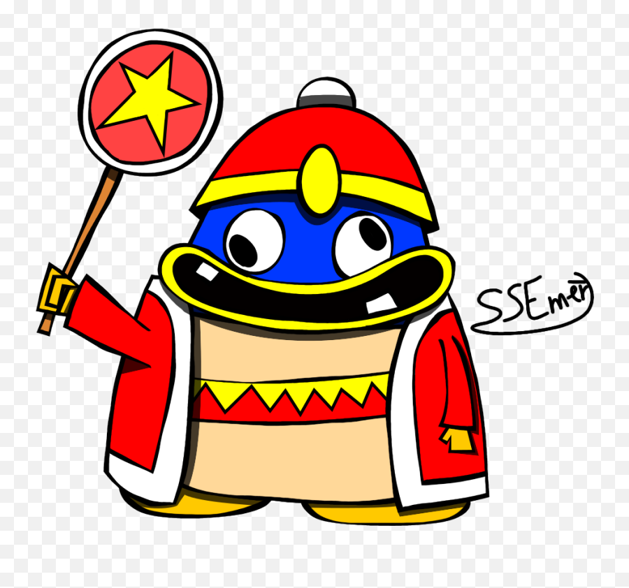 Big Dadedede By Adokeng - Cartoon Png,King Dedede Png