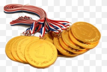 Gold Medal Transparent Png - Medals