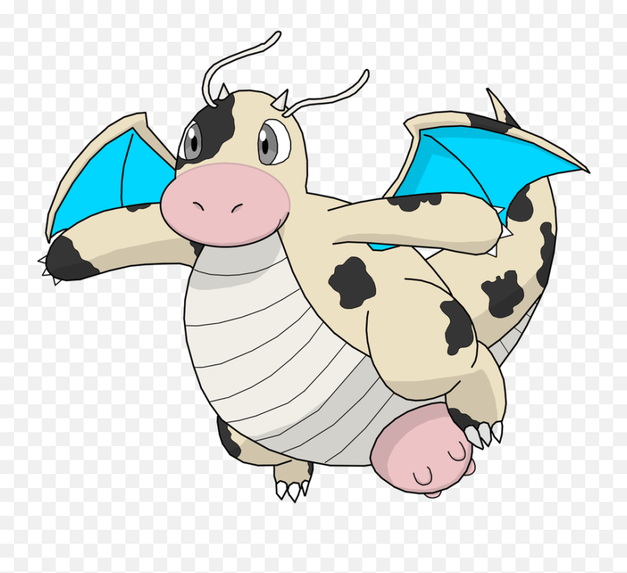 Cownite By Extremelocket2 - Cartoon Png,Dragonite Png