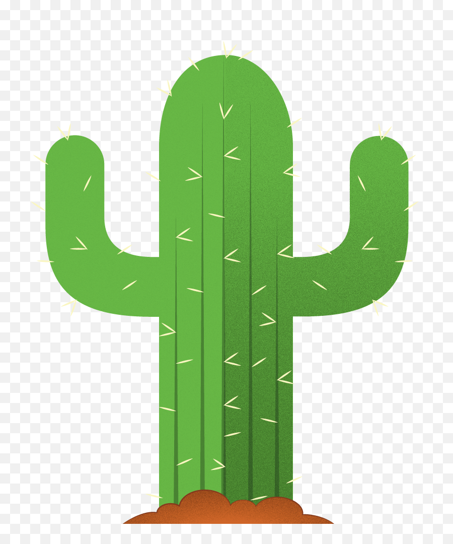Download Cacttus Clipart Image Black - Cartoon Transparent Background Cactus Clipart Png,Cute Cactus Png