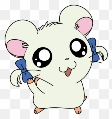 Download Hamster Clipart Sick - Bijou Hamtaro Hd Png Hamtaro Aesthetic,Hamster Png