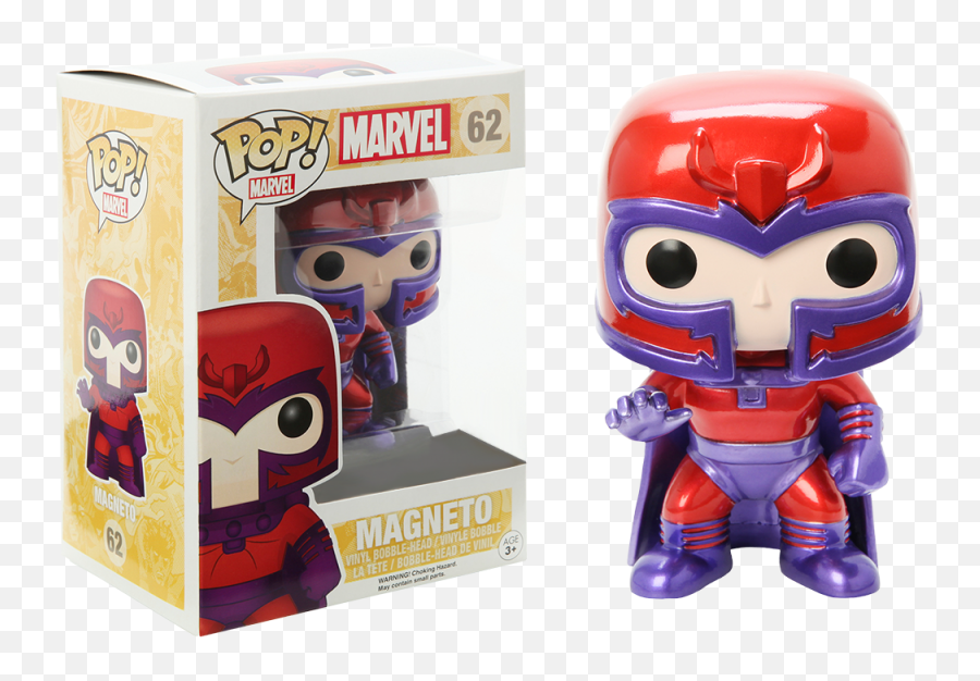 X - Men Magneto Metallic Pop Funko Magneto Metallic Png,Magneto Png