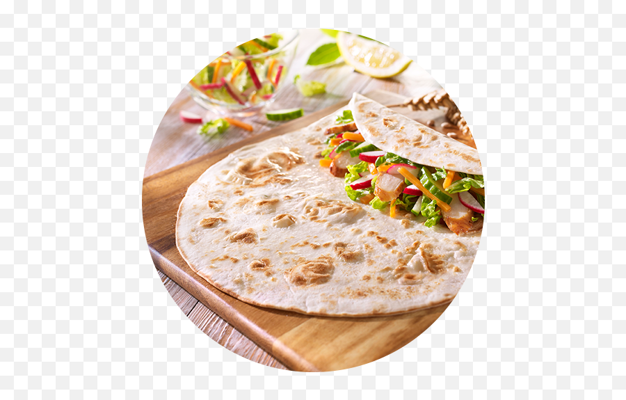 Tortilla Product Range From Sinnack Snacks Halal Vegan And - Quesadilla Png,Tortilla Png