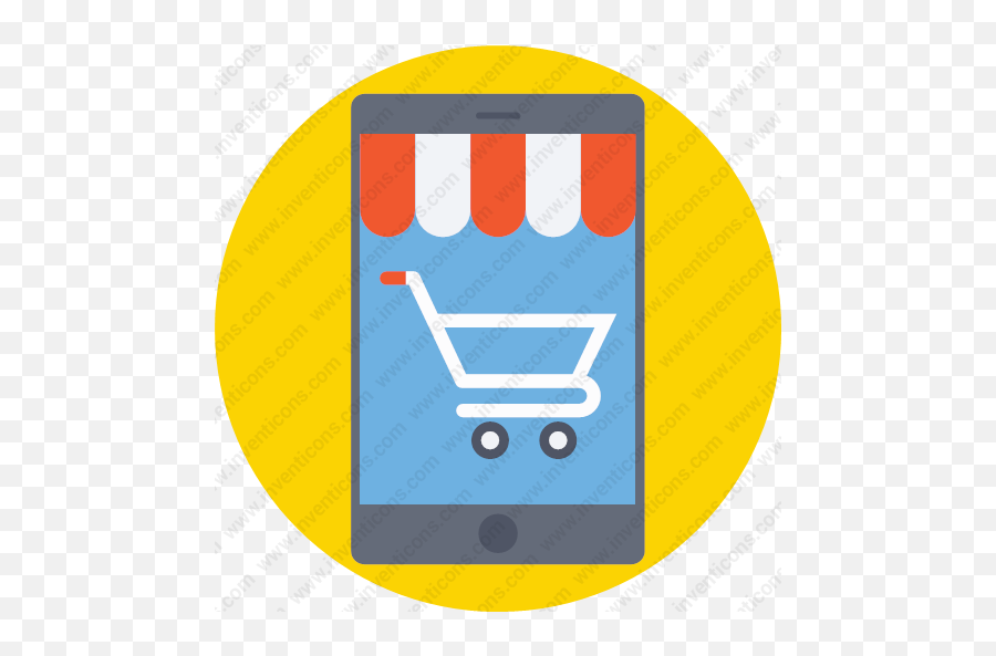 Download Online Shopping Commerce Cart Vector Icon Inventicons Png
