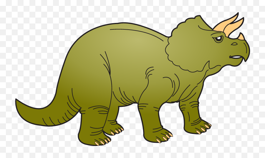 Clipart Dinosaur Triceratop - Triceratops Clipart Png,Triceratops Png