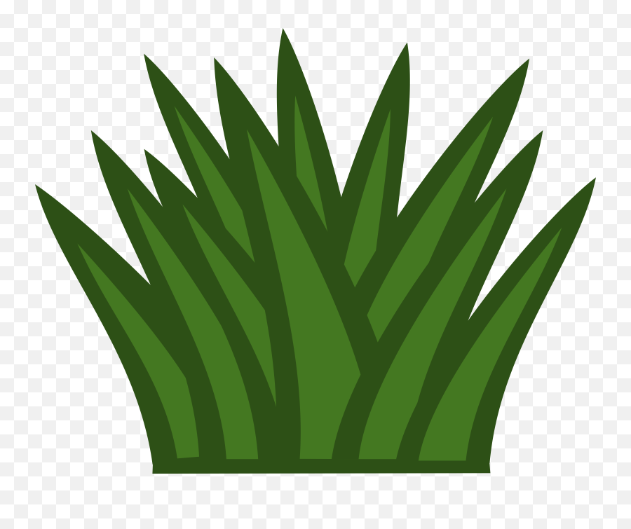 Grass Bush Clipart Png - Grass Clipart Black And White Png,Shrub Transparent Background