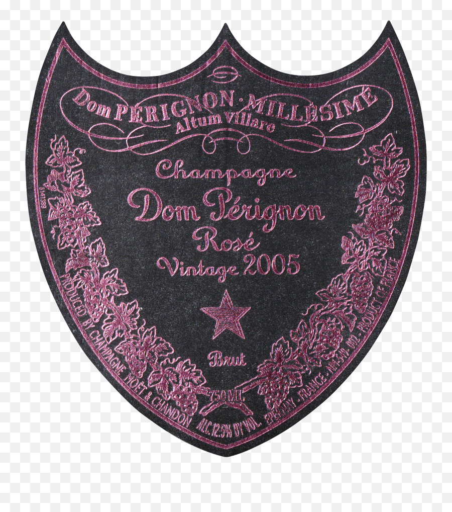 2005 Dom Perignon Rose - Dom Perignon Logo Hd Png,Dom Perignon Logo