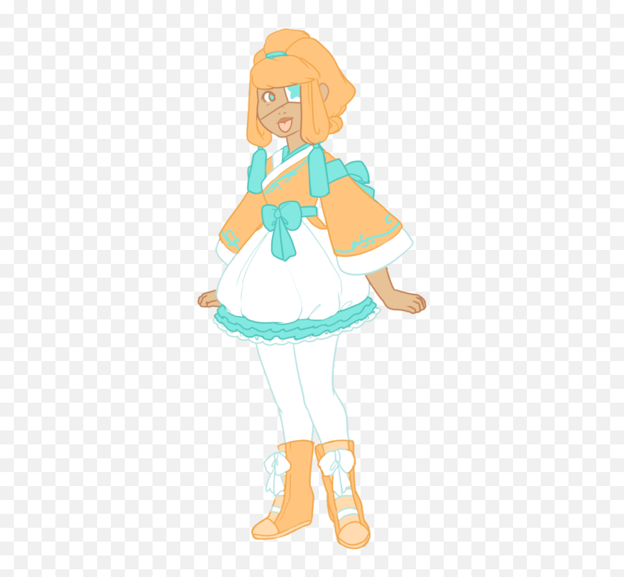 A Jirachi Custom Sheu0027s Cute Magical Girl - Jirachi Full Maid Png,Jirachi Png