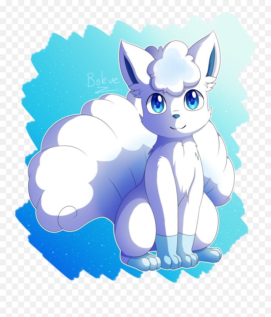 Vulpix - Alola By Bokurei Fur Affinity Dot Net Alola Png,Vulpix Transparent