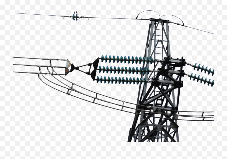 Wire Angle Electrical Supply Png - Transparent Electric Tower Png,Power Lines Png