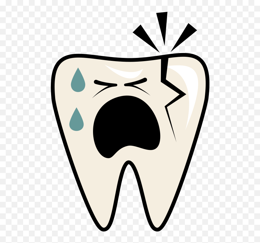 Broken Tooth - Cracked Tooth Png,Tooth Png