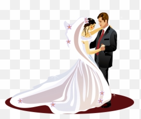 Wedding Invitation Bridegroom Clip Art - And Groom Png
