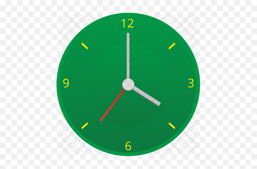 Green Clock Icon - Portici 1906 Png,Clock Icon Png