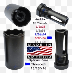 Frh V2 Flash Redirecting Multipurpose Muzzle Device - Cylinder png