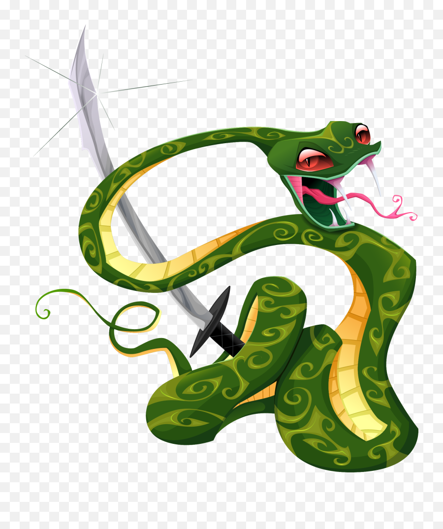 Snake Tattoo Png Transparent Quality - Du Serpent Dans Le Coran,Cartoon Snake Png