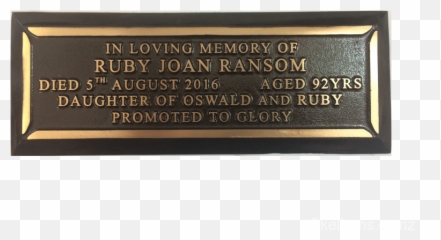 Memorial - Commemorative Plaque Png,Plaque Png