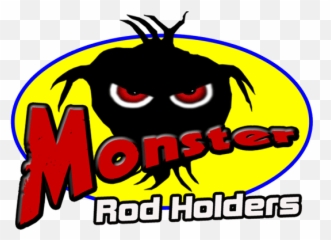 Original Monster Logo - Rod Holder Company png